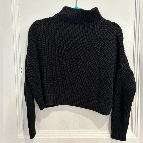 Topshop Knit Sweater Crop - Picture 2 of 5